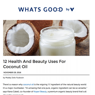 Vitamin Shoppe's What's Good Blog