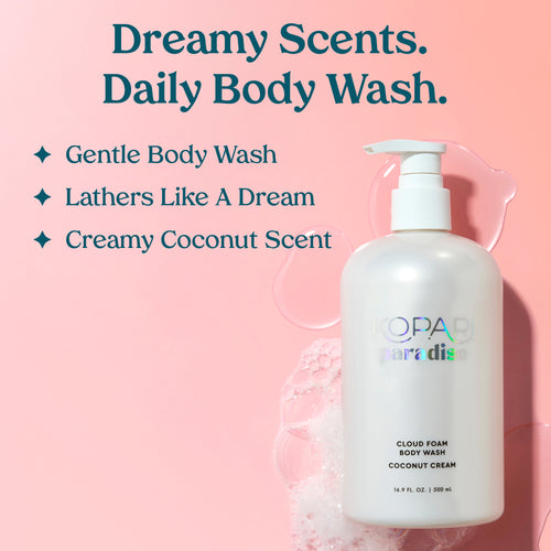 Cloud Foam Body Wash coconut-cream