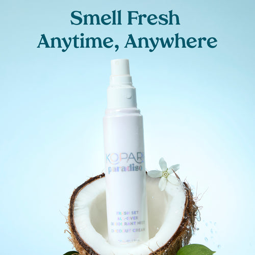 Fresh Set All-Over Body Deodorant Mist coconut-cream