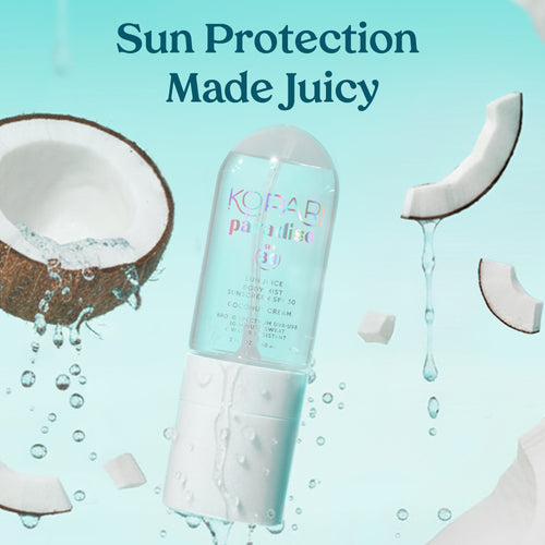 Sun Juice Body Mist Sunscreen SPF 30 coconut-cream
