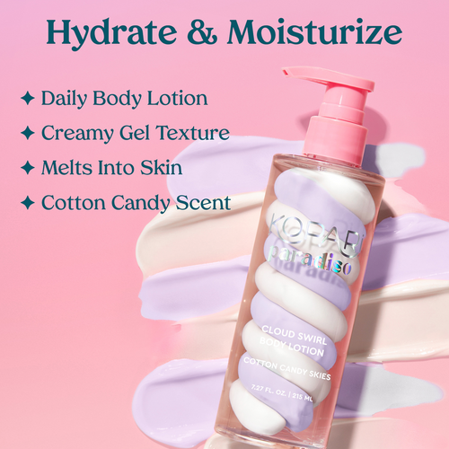 Paradiso Cloud Swirl Body Lotion cotton-candy-skies