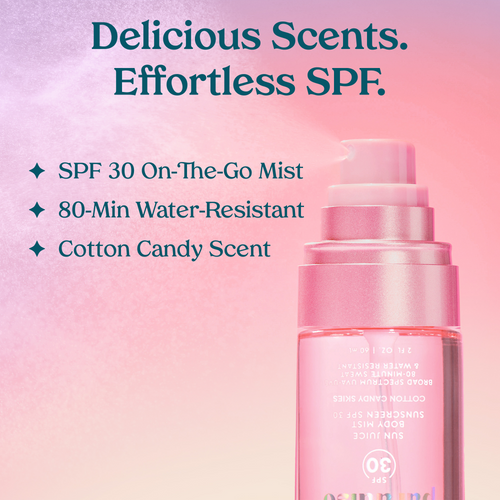 Sun Juice Body Mist Sunscreen SPF 30 cotton-candy-skies