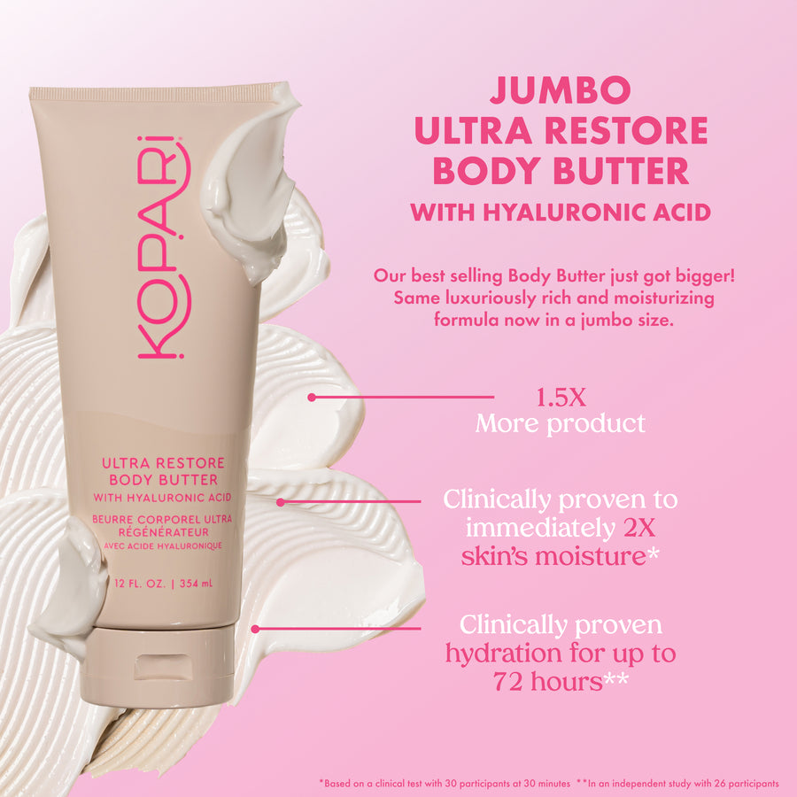 Jumbo Ultra Restore Body Butter with Hyaluronic Acid Kopari Beauty