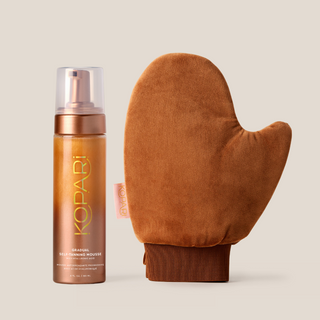 Gradual Self-Tanning Mousse with Mitt