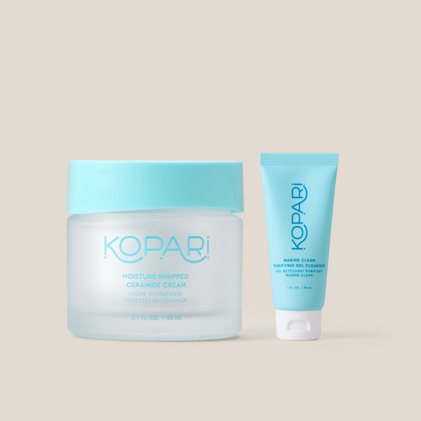 Moisture Whipped Ceramide Cream + Mini Cleanser – Kopari Beauty