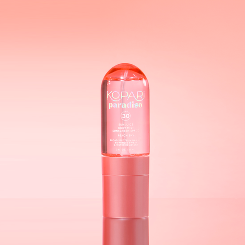 Sun Juice Body Mist Sunscreen SPF 30 peach-sky