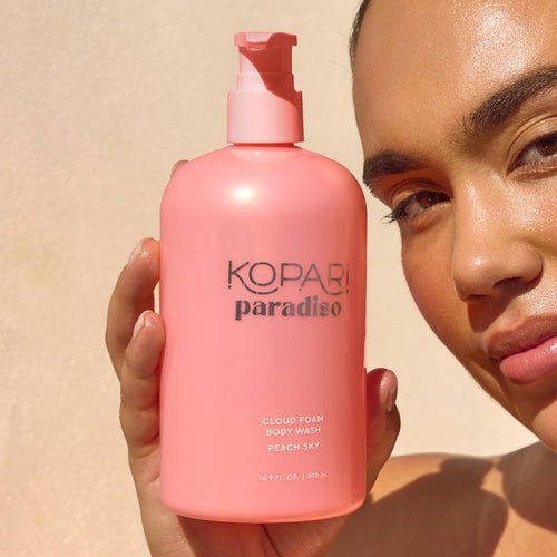 Cloud Foam Body Wash peach-sky