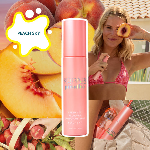 Fresh Set All-Over Body Deodorant Mist peach-sky