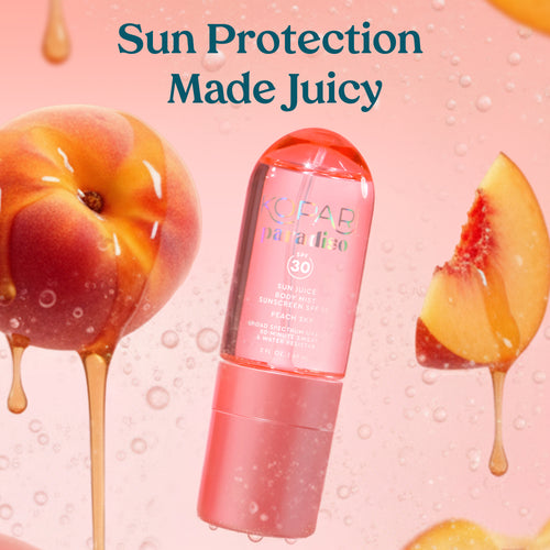 Sun Juice Body Mist Sunscreen SPF 30 peach-sky