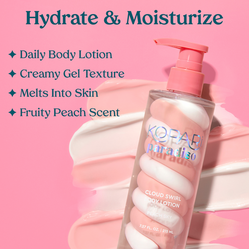 Paradiso Cloud Swirl Body Lotion peach-sky