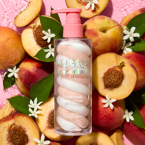 Paradiso Cloud Swirl Body Lotion peach-sky