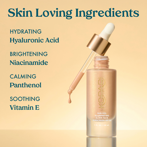 Sun Veil Illuminating Elixir Face Sunscreen SPF 38 
