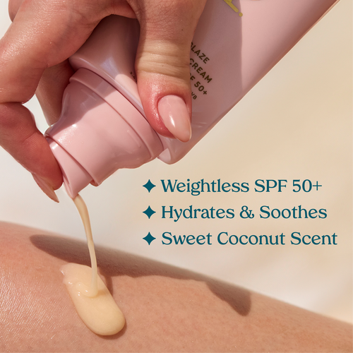 Sunglaze Body Gel Cream Sunscreen SPF 50+ 