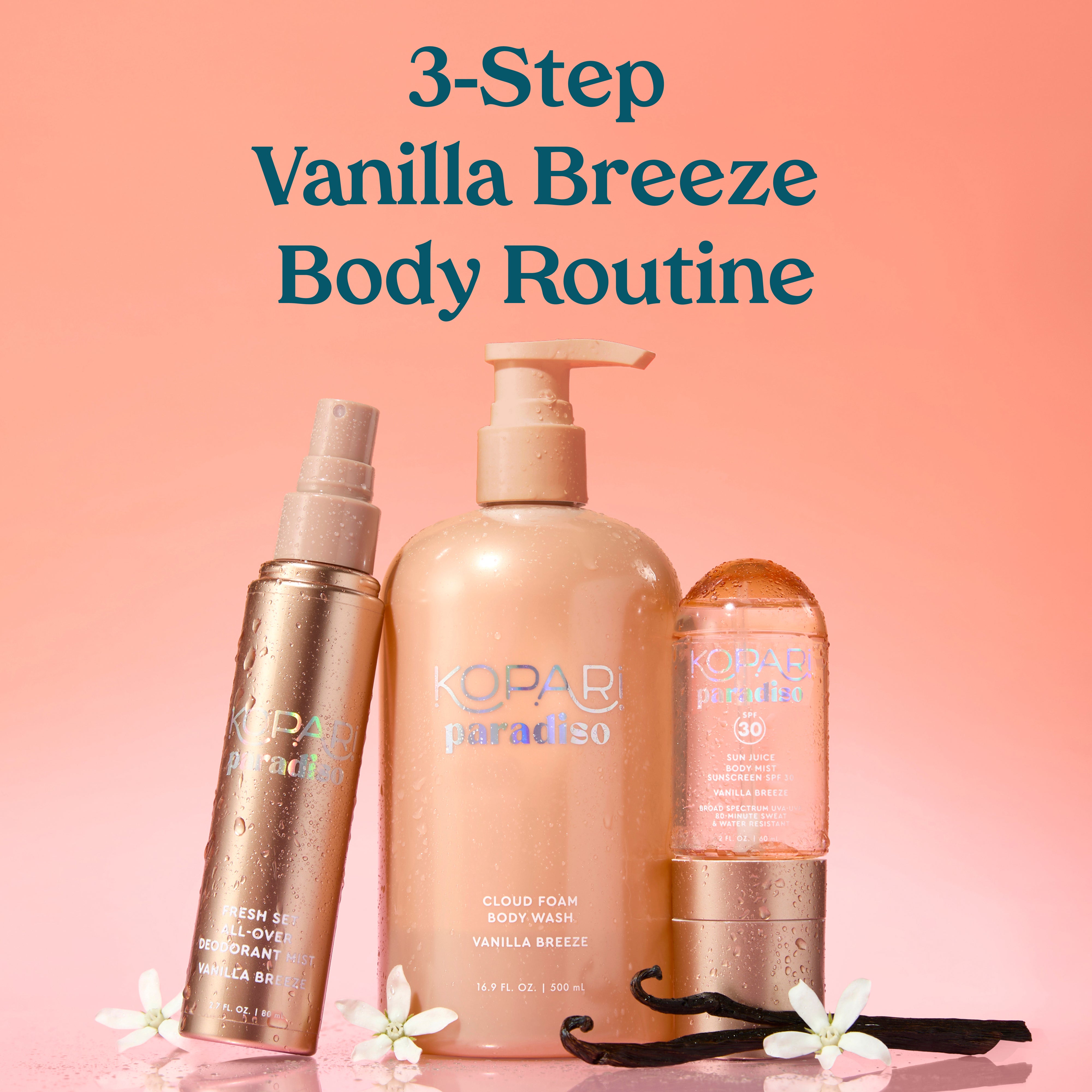 Vanilla Breeze Cloud Foam Body Wash – Kopari Beauty