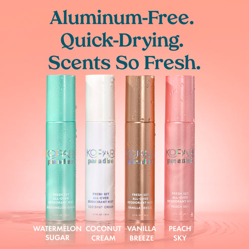Fresh Set All-Over Body Deodorant Mist 