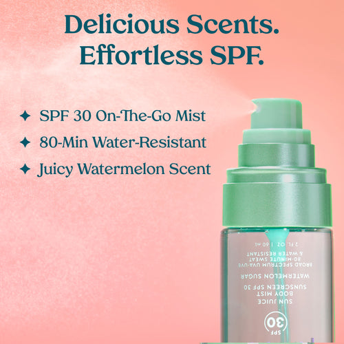 Sun Juice Body Mist Sunscreen SPF 30 watermelon-sugar