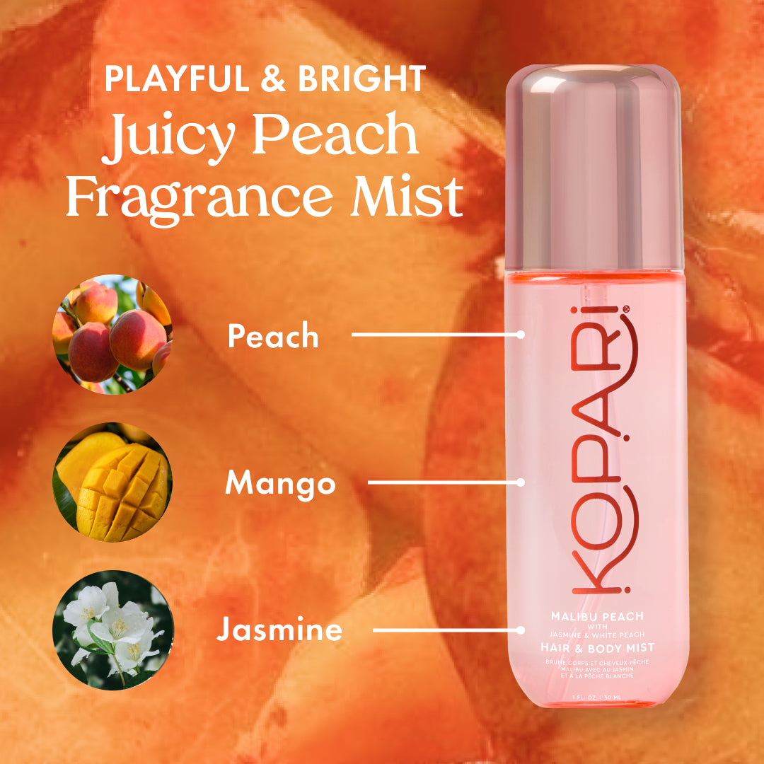 Coconut & Peach Fragrance Mist Duo – Kopari Beauty