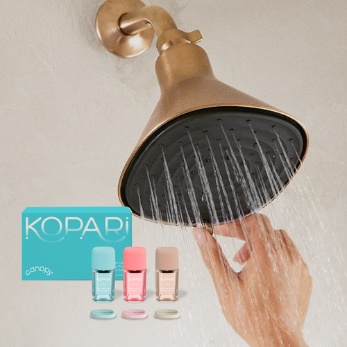 Kopari x Canopy Filtered Showerhead Bundle 