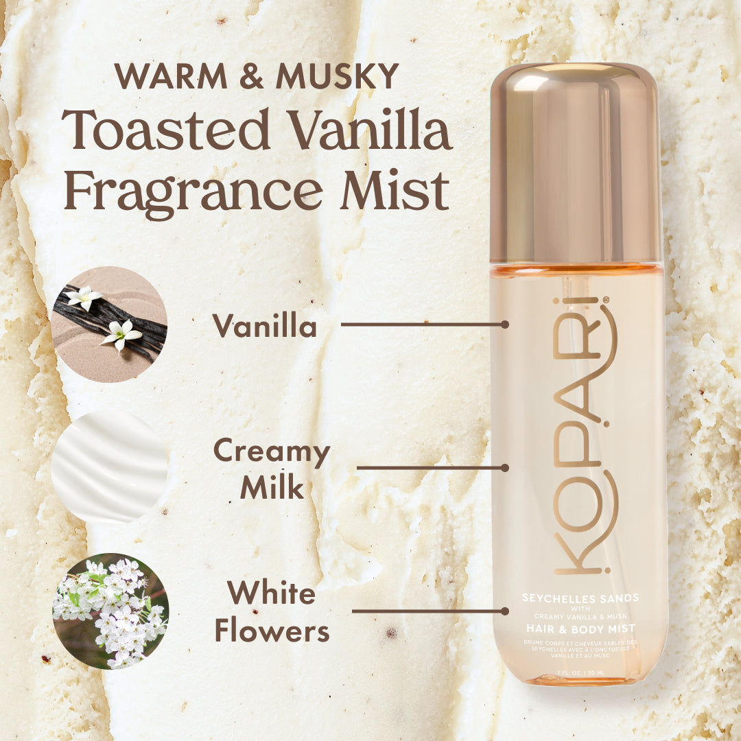 Vanilla & Coconut Fragrance Mist Duo – Kopari Beauty