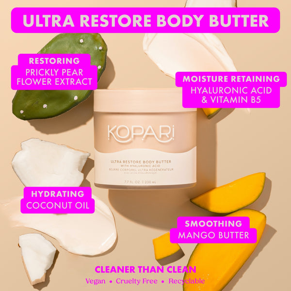 Ultra Restore Body Butter with Hyaluronic Acid Kopari Beauty