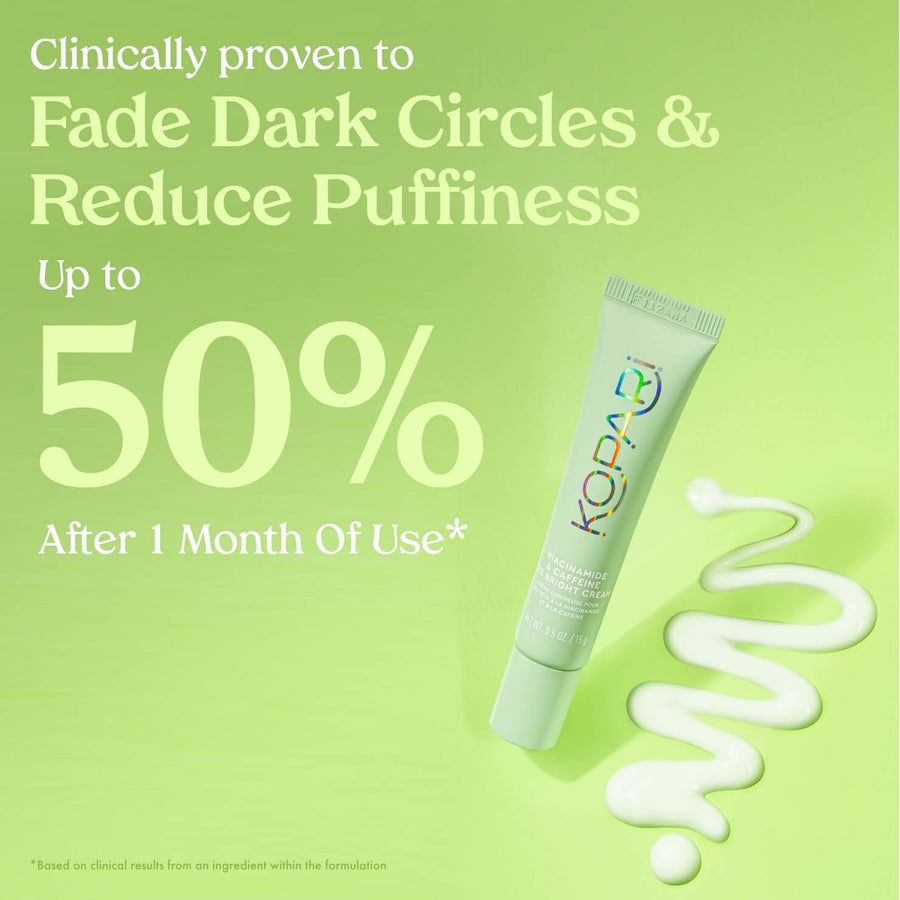Niacinamide & Caffeine Eye Bright Cream Kopari Beauty